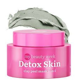 Masque Gommage à l'Argile, Nettoyant et Matifiant, PEAU DÉTOX 7 Days 50ml