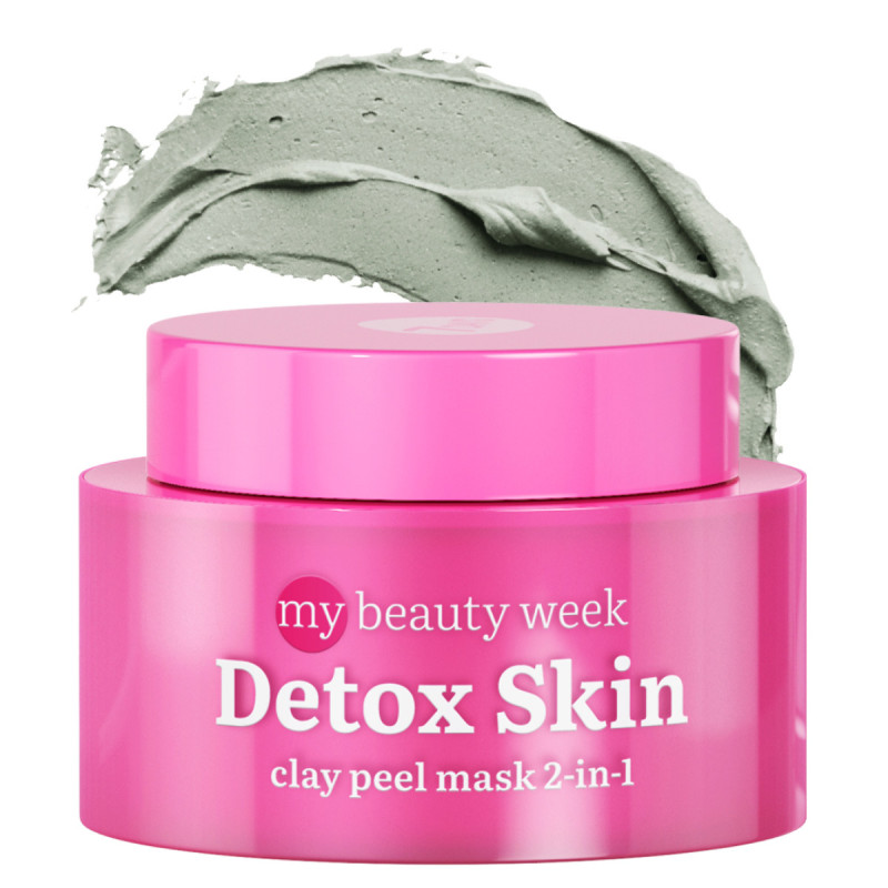 Masque Gommage à l'Argile, Nettoyant et Matifiant, PEAU DÉTOX 7 Days 50ml