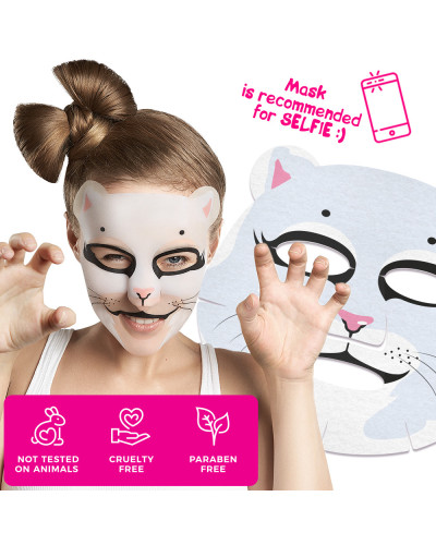 Masque en Tissu Animal PRETTY KITTY 7 Days 28g