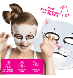 Masque en Tissu Animal PRETTY KITTY 7 Days 28g
