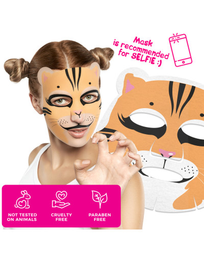 Masque en Tissu Animal WILD TIGER 7 Days 28g