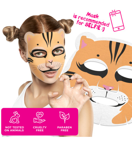 Masque en Tissu Animal WILD TIGER 7 Days 28g