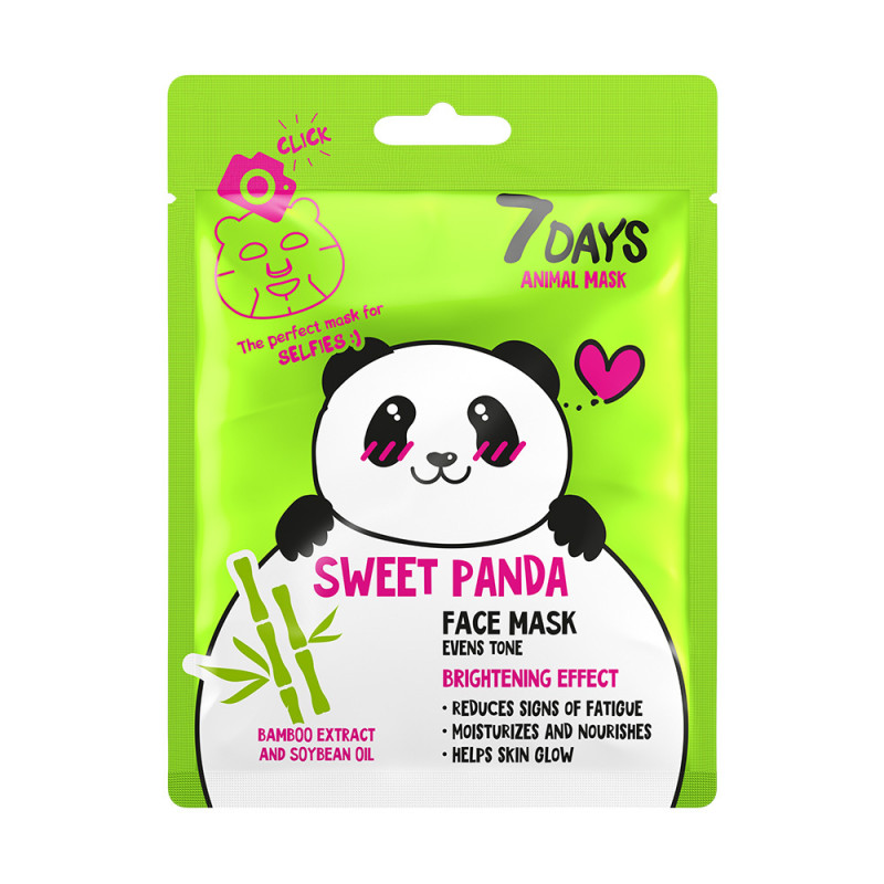 Masque en Tissu Animal SWEET PANDA 7 Days 28g