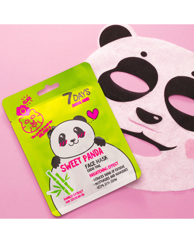 Masque en Tissu Animal SWEET PANDA 7 Days 28g