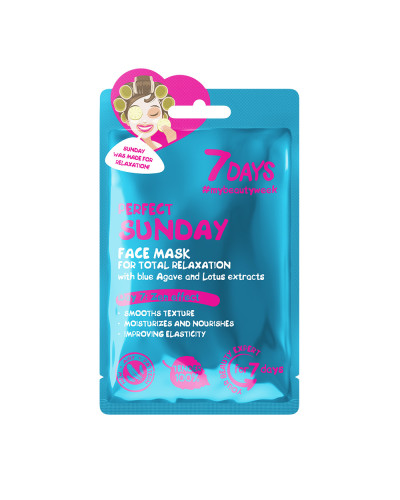 Masque Visage en Tissu  Dimanche Parfait 7 Days 28g