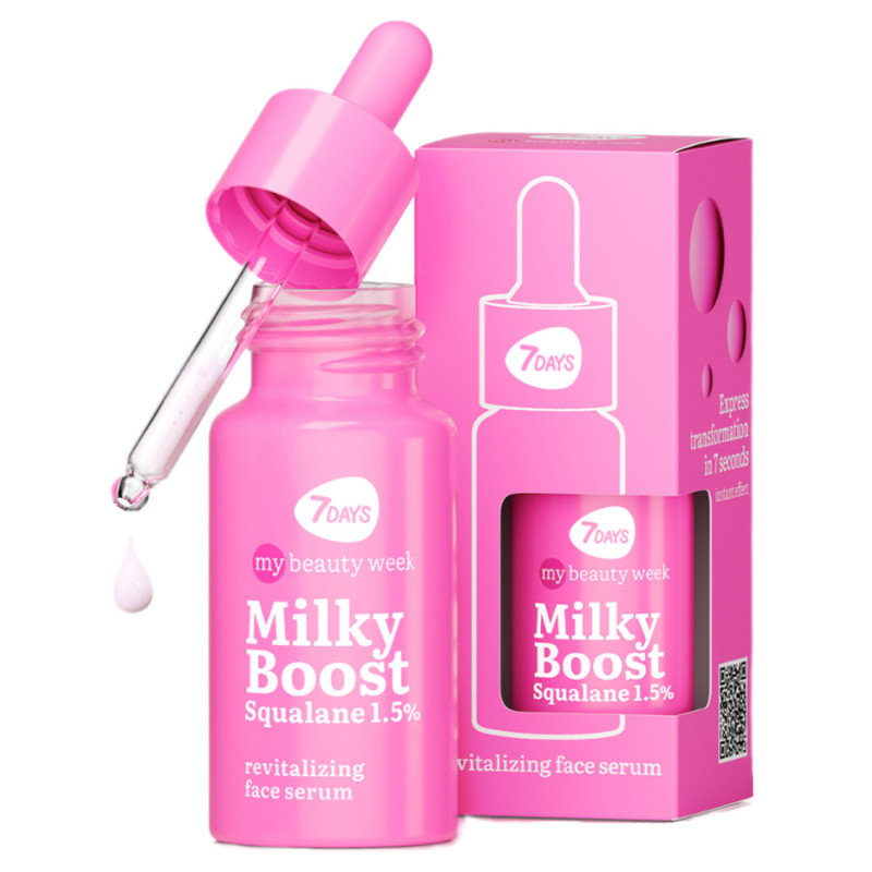 Sérum Revitalisant Visage Milky Boost Squalane 7 Days 20ml