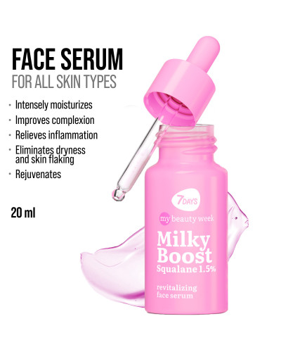 Sérum Revitalisant Visage Milky Boost Squalane 20ml