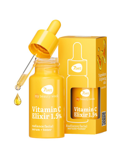 Sérum Visage Eclat + Tonique Élixir de Vitamine C 7 Days 20ml