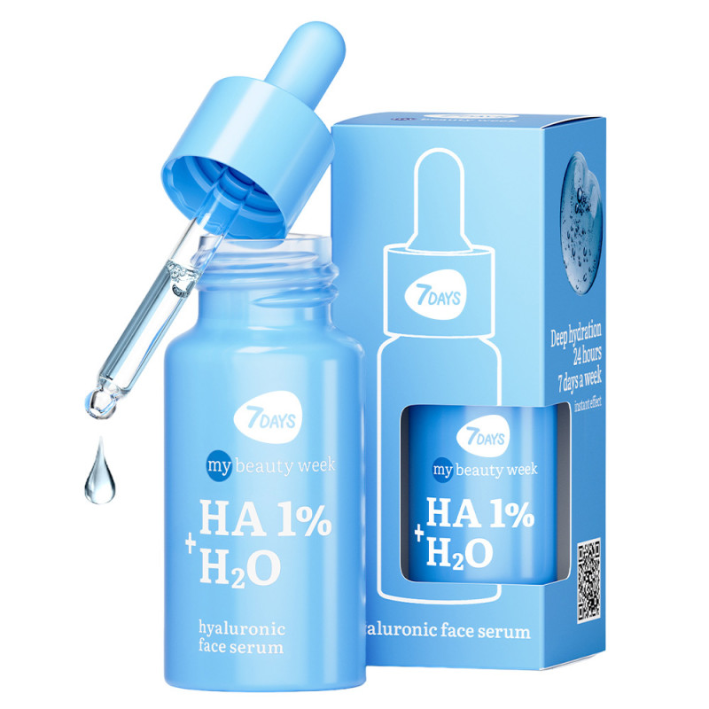 Sérum Visage à l'Acide Hyaluronique HA+H2O 7 Days 20ml