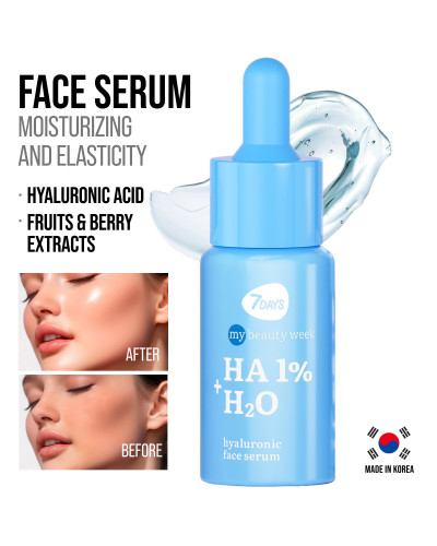 Sérum Visage à l'Acide Hyaluronique HA+H2O 7 Days 20ml