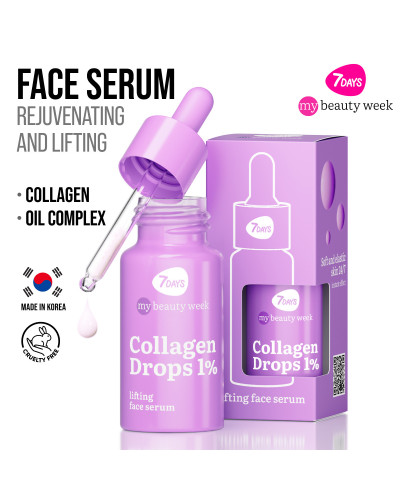Sérum Liftant Visage Gouttes de Collagène 7 Days 20ml