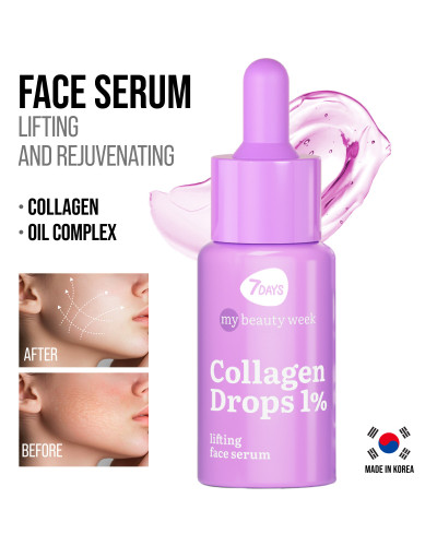 Sérum Liftant Visage Gouttes de Collagène 7 Days 20ml