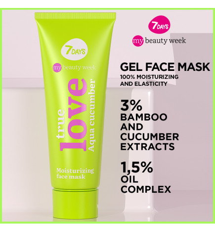 Masque Hydratant Visage True Love 7 Days 80ml