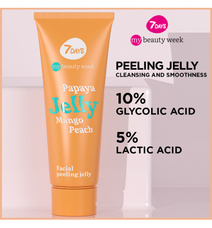 Gelée Exfoliante Papaya Visage Jelly 7 Days 80ml