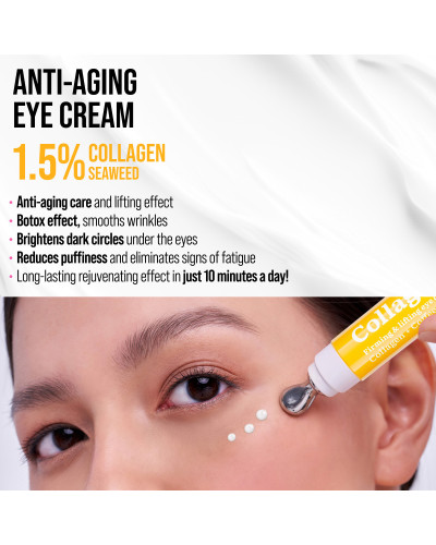 Crème Contour Des Yeux Cryo-Massante Collagène 7 Days 18ml