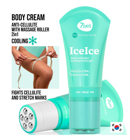 Gel Corporel Rafraîchissant Anti-Cellulite ICEICE COOL 130ml 7 Days