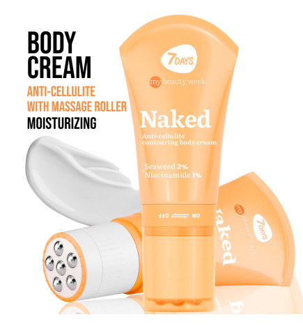 Crème Corporelle Anti-Cellulite Remodelante NAKED 130ml 7 Days