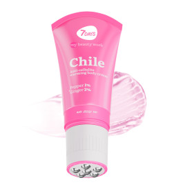 Crème Corporelle Chauffante Anti-Cellulite CHILE 130ml 7 Days