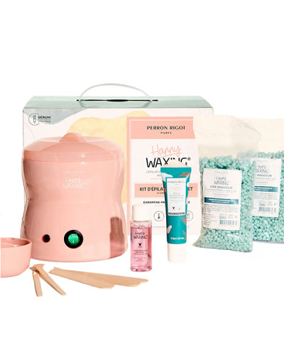 Kit Epilation Happy Waxing Pot 400ml Perron Rigot