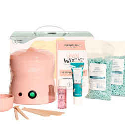 Kit Epilation Happy Waxing Pot 400ml Perron Rigot