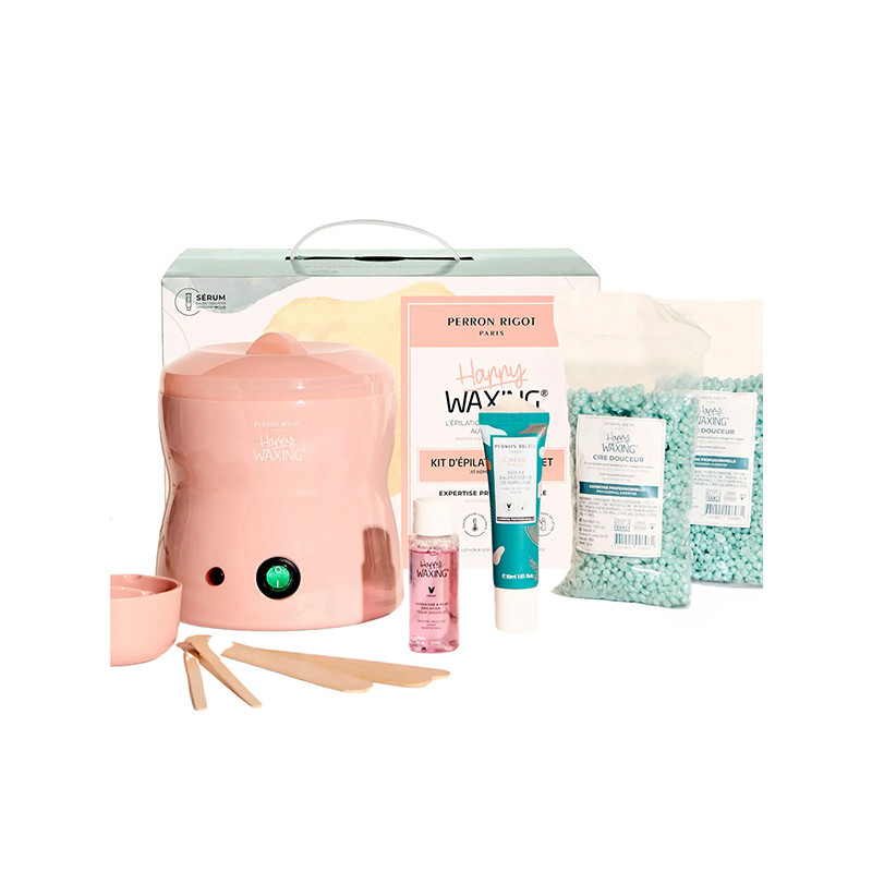 Kit Epilation Happy Waxing Pot 400ml Perron Rigot