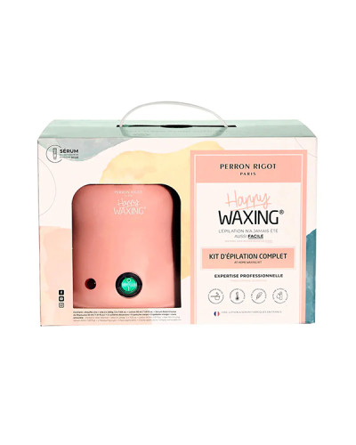 Kit Epilation Happy Waxing Pot 400ml Perron Rigot