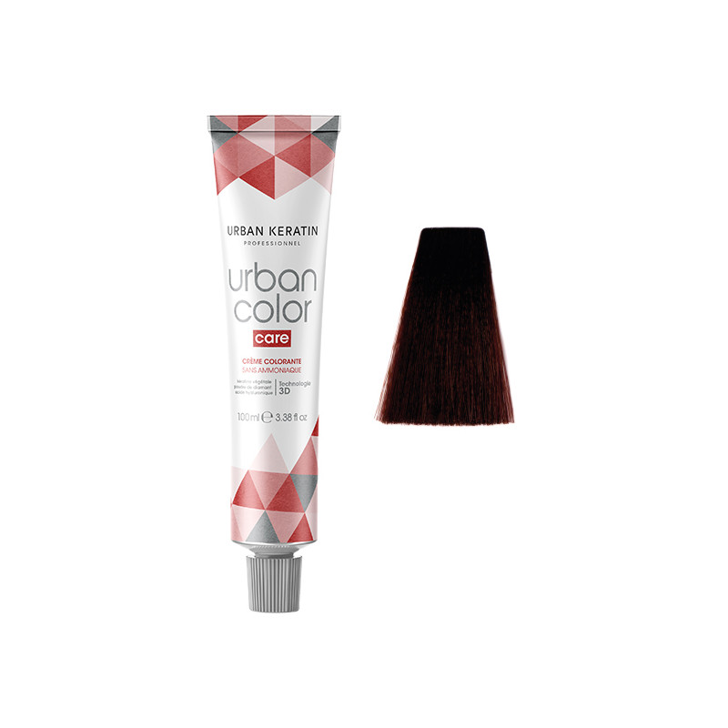 Coloration Urban Color N° 4.5 Châtain Acajou  100ml