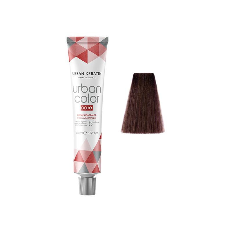 Coloration Urban Color N° 5.12 Châtain Clair Cendré Irisé 100ml Coloration Urban Color N° 5.12 Châtain Clair Cendré Irisé 100ml