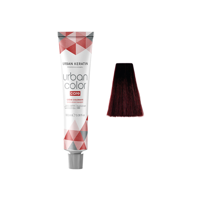 Coloration Urban Color N° 5.6 Châtain Clair Rouge  100ml