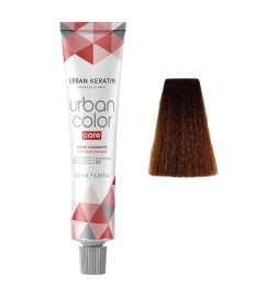 Coloration Uuban Color N° 6.35 Blond Foncé Doré Acajou Urban Keratin 100ml