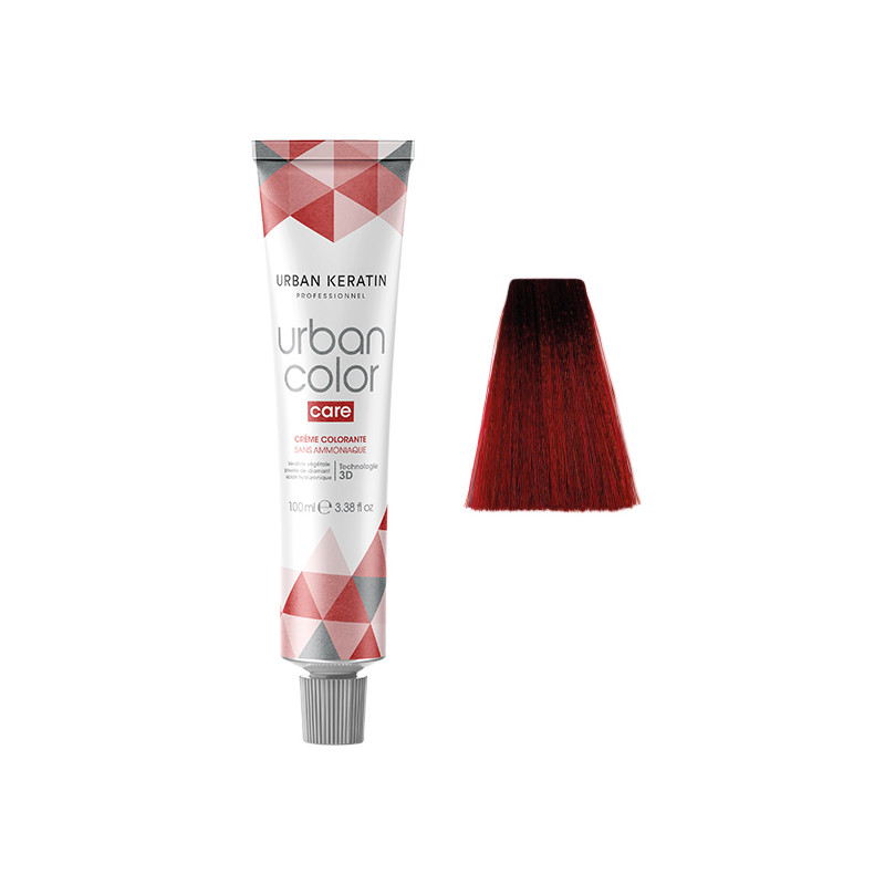 Coloration Urban Color N° 6.66 Blond Foncé Rouge Chaud  100ml