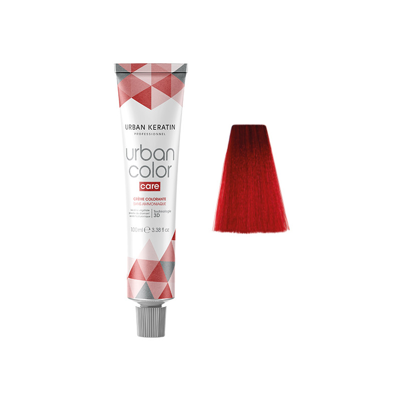 Coloration Urban Color N° 7.66 Blond Rouge Chaud  100ml
