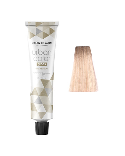 Coloration Sans Ammoniaque Urban Gloss 10.12 Blond Platine cendré irisé 60ml