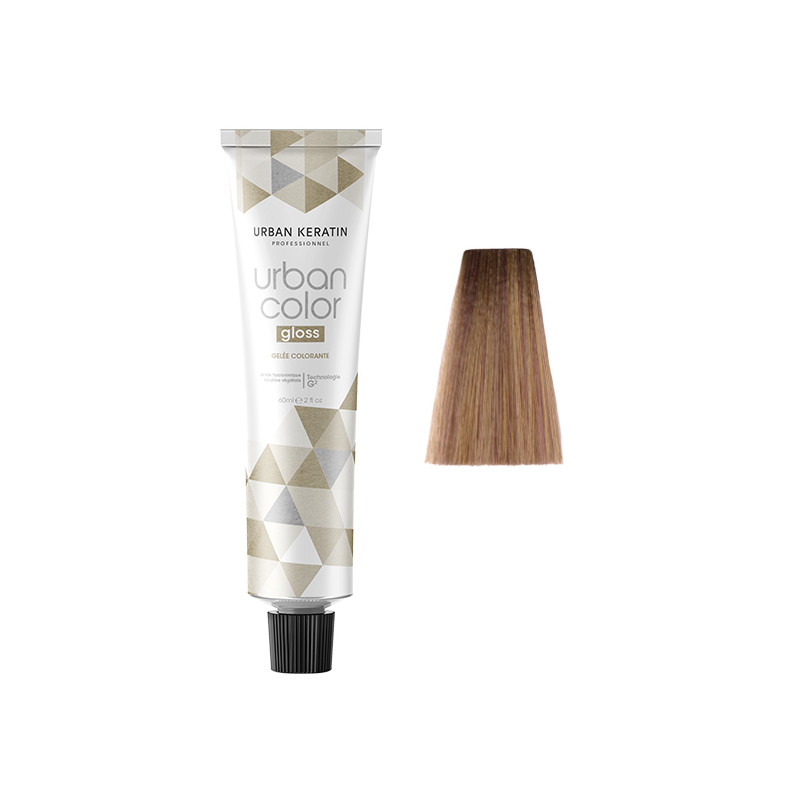 Coloration Sans Ammoniaque Urban Gloss 9.21 Blond très clair irisé cendré 60ml