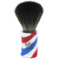 Blaireau De Rasage Barber Pole Omega Hi-Brush En Fibres