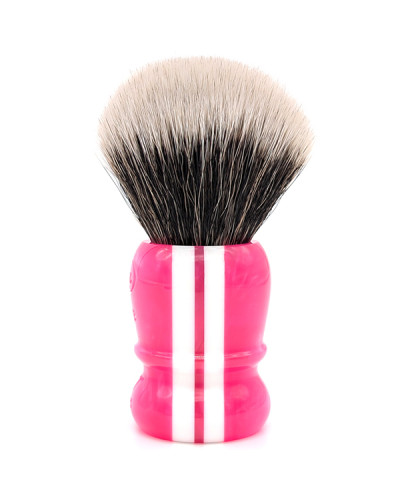 Blaireau De Rasage En Fibres Omega Elite Série GT Rose