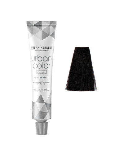 Urban Color Cover  N°1  Noir Urban Keratin Professionnel 100ml