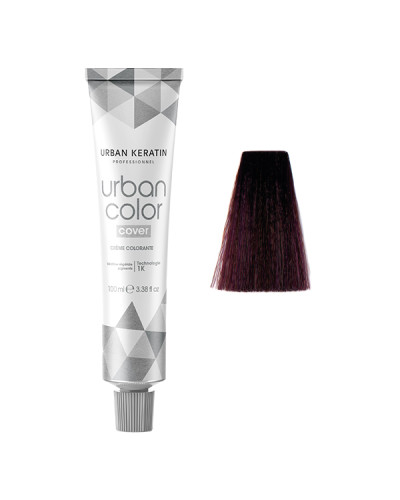 Urban Color Cover  N°4.20 Châtain Violine Intense Urban Keratin Professionnel 100ml