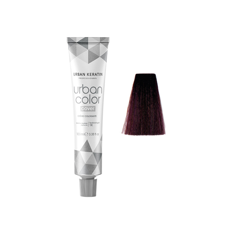 Urban Color Cover  N°4.20 Châtain Violine Intense Urban Keratin Professionnel 100ml