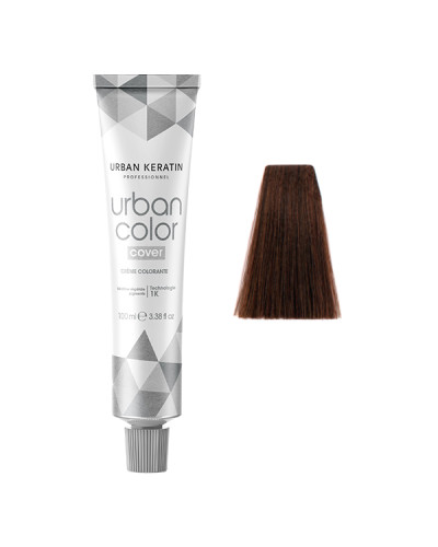 Urban Color Cover  N°4.3  Châtain Doré Urban Keratin Professionnel 100ml