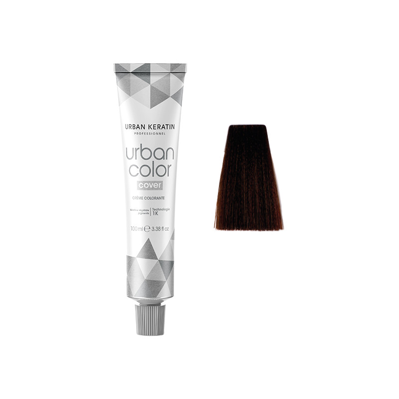 Urban Color Cover  N°4.8 Châtain Moka Urban Keratin Professionnel 100ml