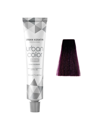 Urban Color Cover  N°5,20 Châtain Clair Irisé Naturel Urban Keratin Professionnel 100ml