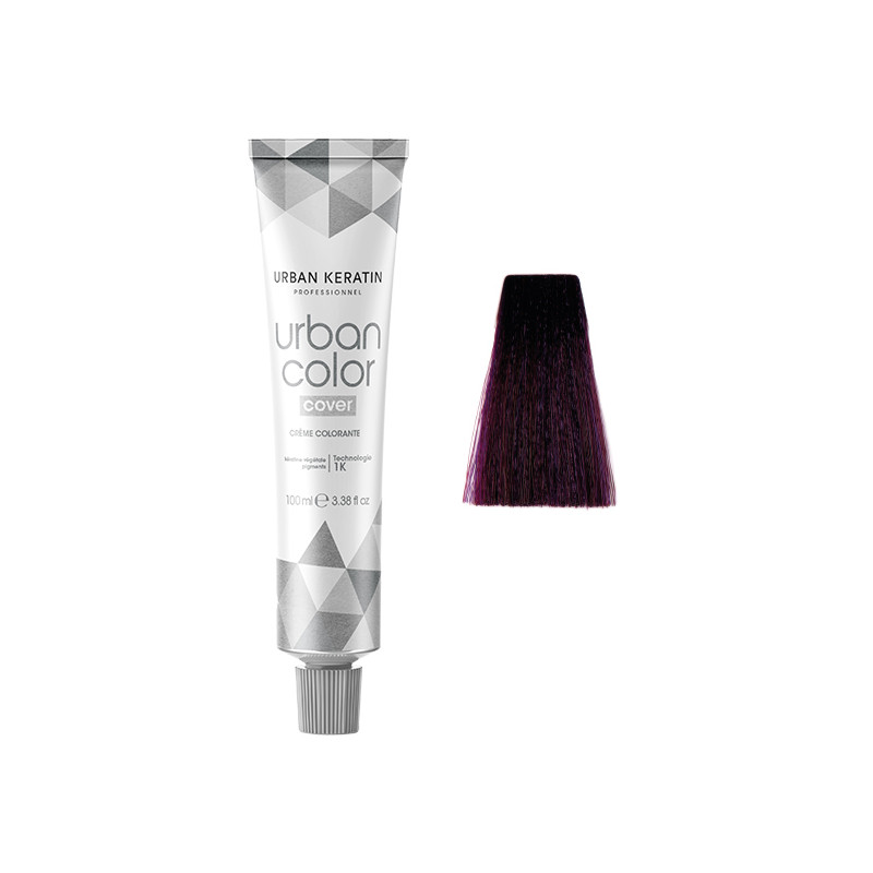 Urban Color Cover  N°5,20 Châtain Clair Irisé Naturel Urban Keratin Professionnel 100ml
