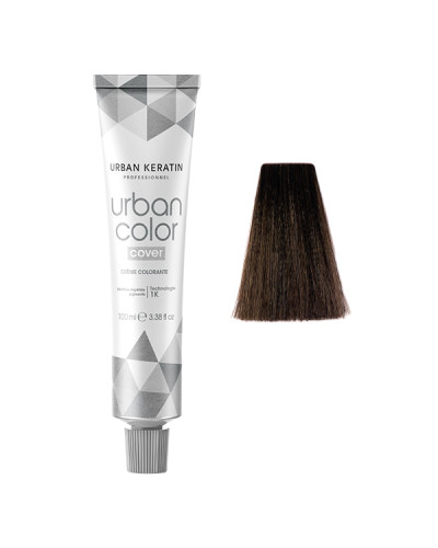Urban Color Cover  N°6.1  Blond Foncé Cendré Urban Keratin Professionnel 100ml