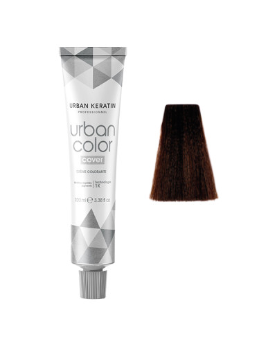Urban Color Cover  N°6.85  Blond Foncé Moka Acajou Urban Keratin Professionnel 100ml