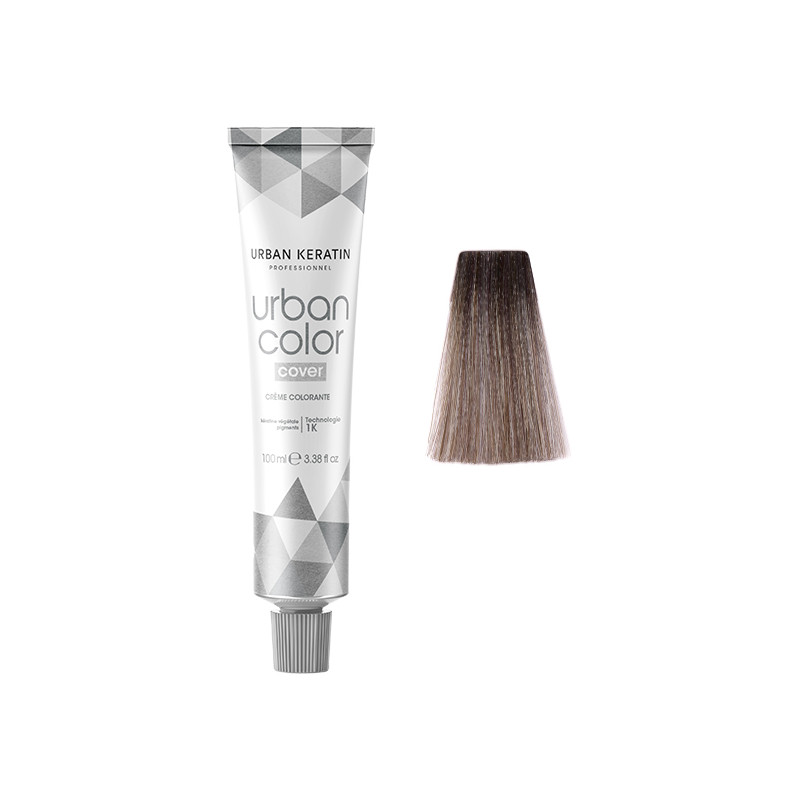 Urban Color Cover  N°7.1 1  Blond Cendré Intense Urban Keratin Professionnel 100ml