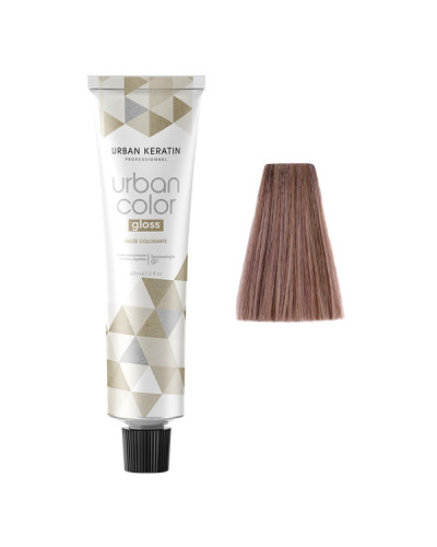 Urban Color Gloss N°7.12 Blond Cendré Irisé Urban Keratin Professionnel 60ml