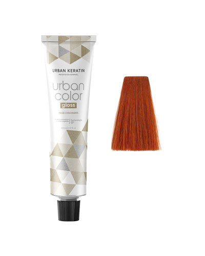 Urban Color Gloss N°7.44 Blond Cuivré Profond Urban Keratin Professionnel 60ml