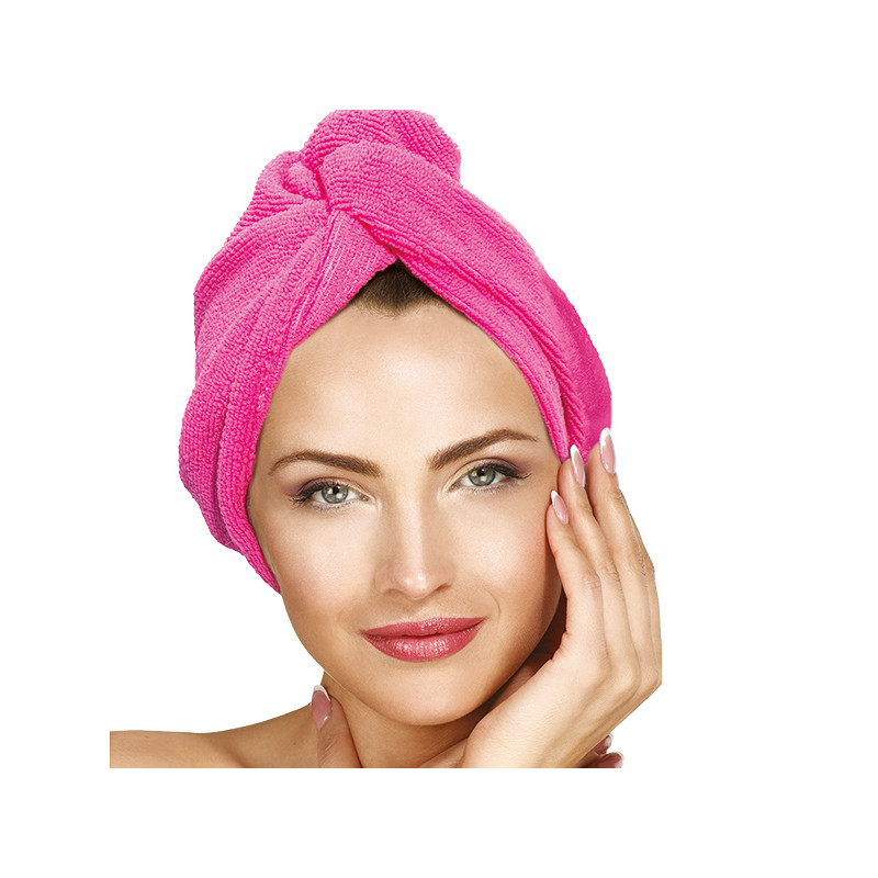 Serviette Magique en Microfibre Rose, Noire ou Blanche LCDT