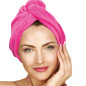 Serviette Magique en Microfibre Rose, Noire ou Blanche LCDT